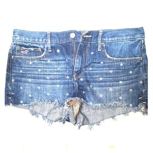 Hollister Jean Shorts with Silver Jems 9